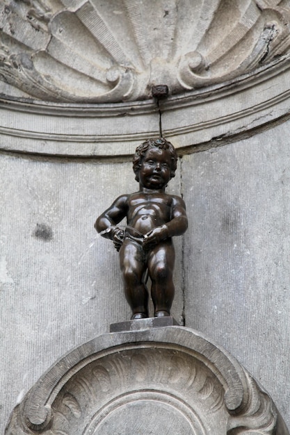 Manneken Pis w Brukseli