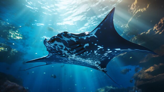 Manta Ray Manta birostris