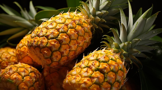 many_many_many_pineapples_eamless_backgroundvisible