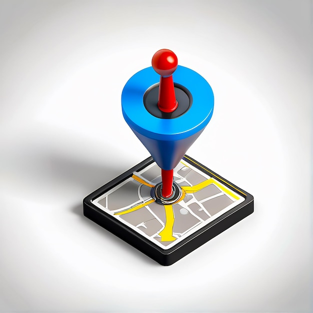 map pointers 3d gps icon pin marker lokalizacja