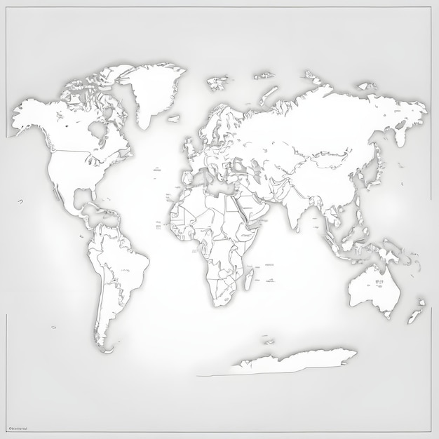 Zdjęcie mapa świata z słowami: