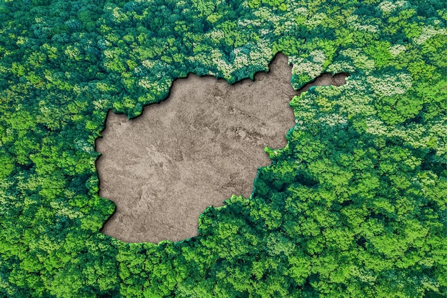 Mapa Zrównoważonego Siedliska W Afganistanie, Koncepcja środowiska