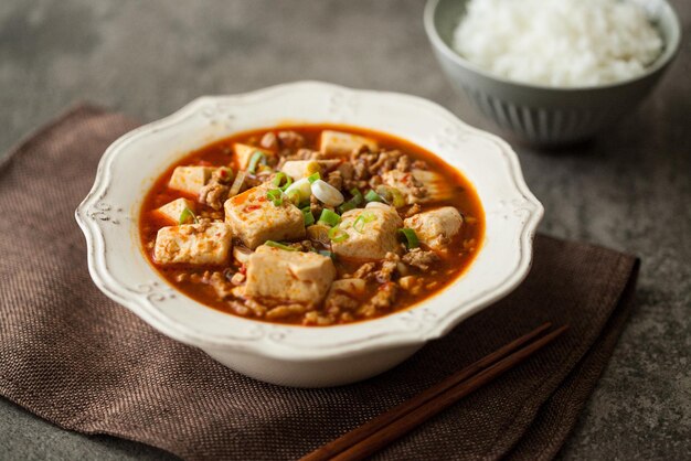 Mapo tofu