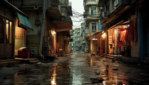 Mapowanie projektu w Stambule fajne abiance ngiht zdjęcie hiperrealizmu zdjęcie realistyczne zdjęcie