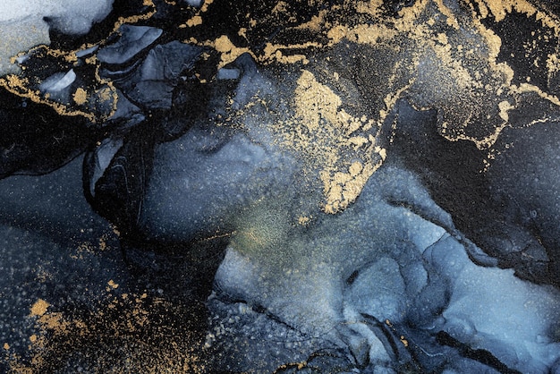 Marmurowa sztuka abstrakcyjna z wykwintnego oryginalnego obrazu na abstrakcyjne tło