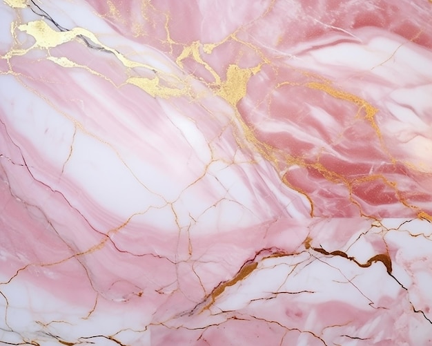 Marmurowa tapeta z różowym marmurowym tłem