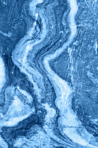 Zdjęcie marmurowe niebieskie kolory trendu w pionie. teksturowany marmurowy kamień.