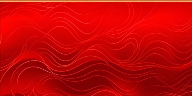 marowe fale dynamiczne ilustracja czerwonego tła