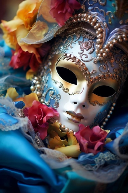 Maska karnawałowa w Wenecji