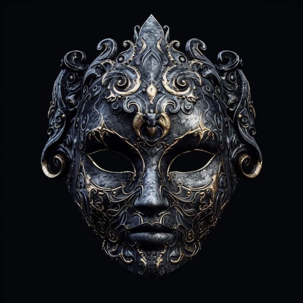 Maska z napisem masquerade