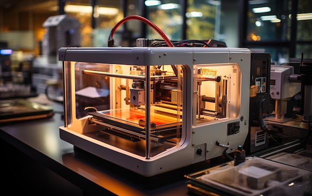 Maszyna do drukowania 3D w laboratorium