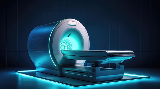 Maszyna MRI w warunkach klinicznych Generacyjna sztuczna inteligencja