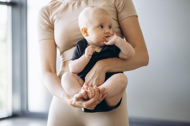 Matka Z Córeczką Na Pilates