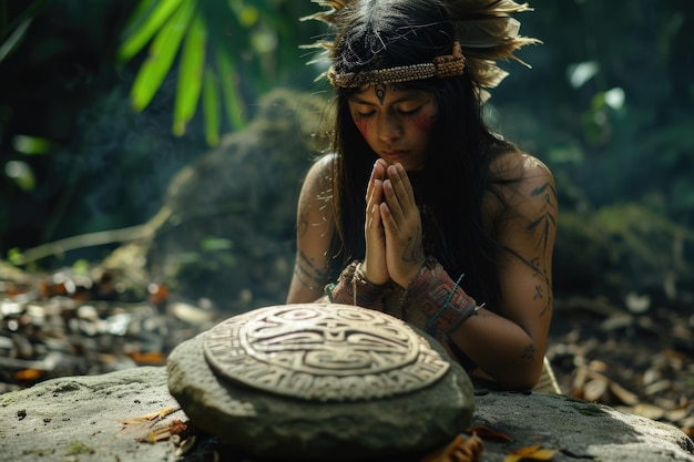 Maya - autentyczny wizualny obraz bogatego gobelinu kultury ludów Majów pokazujący ponadczasową autentyczność ich tradycji, rzemiosła i tętniącego życiem sposobu życia
