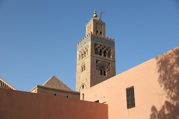 Meczet Kutubiyya w Marrakeszu Maroko