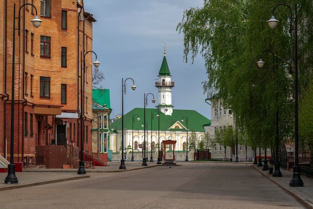 Meczet Marjani w starotatarskiej osadzie StaroTatarskaya Sloboda Kazań Tatarstan Rosja