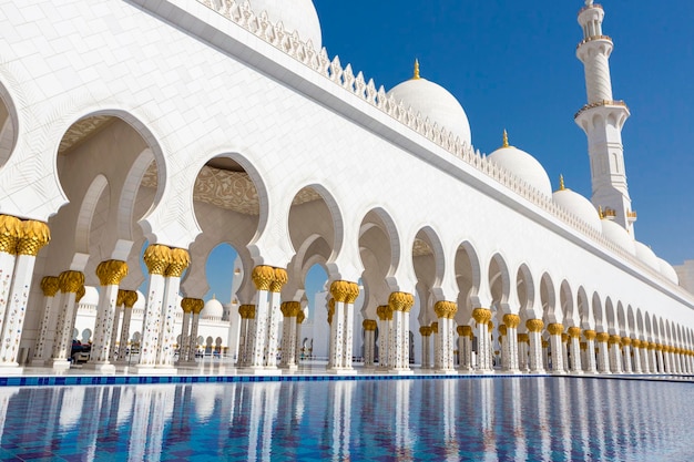 Zdjęcie meczet sheikh zayed w abu dhabi