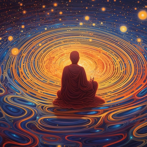 medytacja praktyka duchowa wewnętrzny spokój uzdrawianie energii