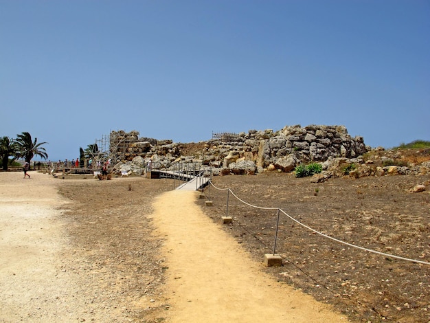 Megalityczne świątynie Ggantija Wyspa Gozo Malta