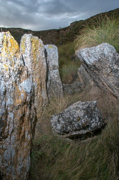 Megalityczny park Gorafe. Granada - Andaluzja, Hiszpania.