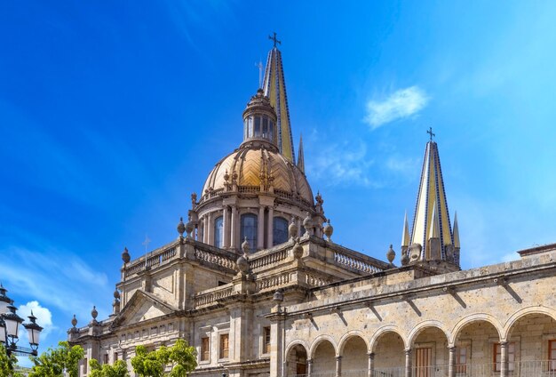 Meksyk Bazylika katedralna w Guadalajara w historycznym centrum w pobliżu Plaza de Armas i Placu Wyzwolenia