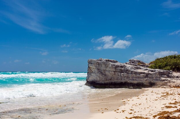 Meksyk Cancun piękne wybrzeże Karaibów