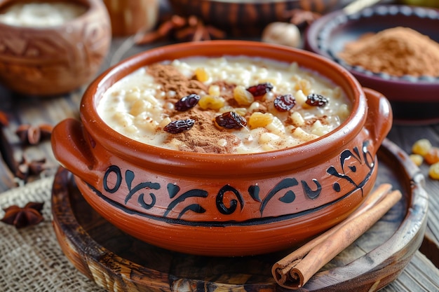 Meksykański Arroz con Leche z cynamonem Perfect Food Photo