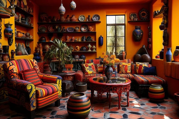 Meksykański dekor kulturowy Zdjęcie tła