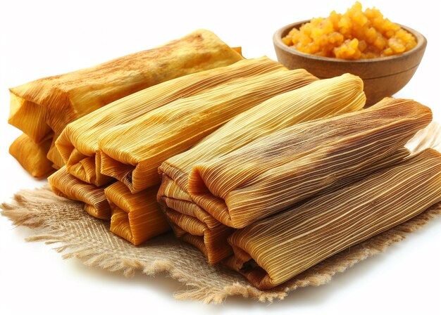 Meksykańskie jedzenie narodowe tamales