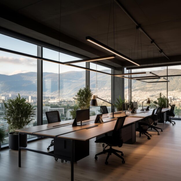 Mendoza Mountain Views A Vanguardist Approach to Minimalist Architecture in a Coworking Office Spa