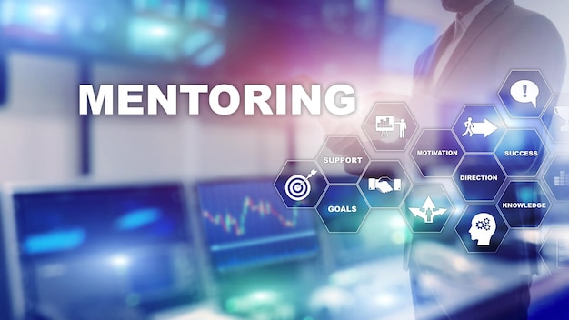 Mentoring Biznesowy Coaching Osobisty Trening Koncepcja Rozwoju Osobistego Media Mieszane