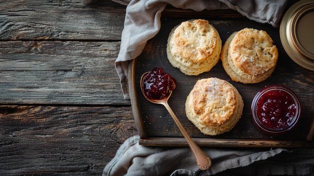 Menu kawiarni z świeżo upieczonymi jabłkowymi ciasteczkami