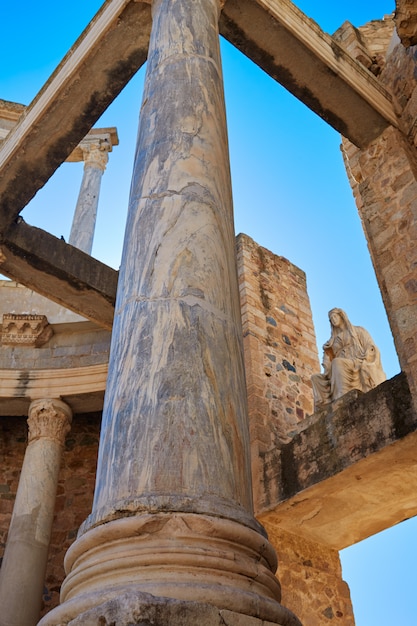 Merida w rzymskim amfiteatrze Badajoz w Hiszpanii