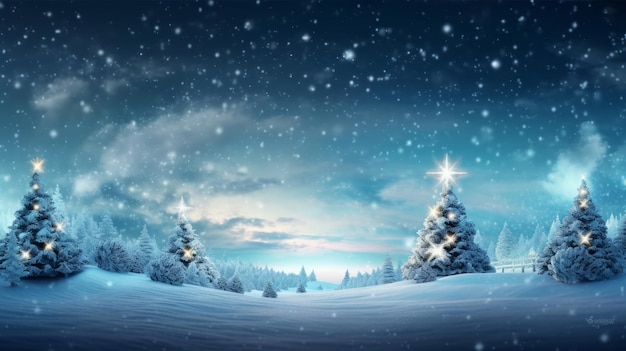 Merry Christmas background Ilustracja AI Generative