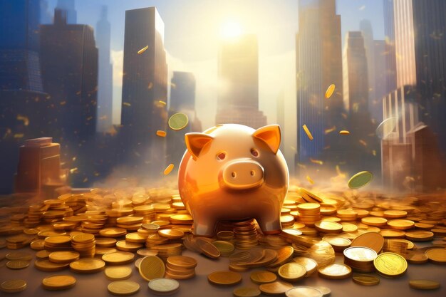 Metropolitan Finance Piggy Bank i City View