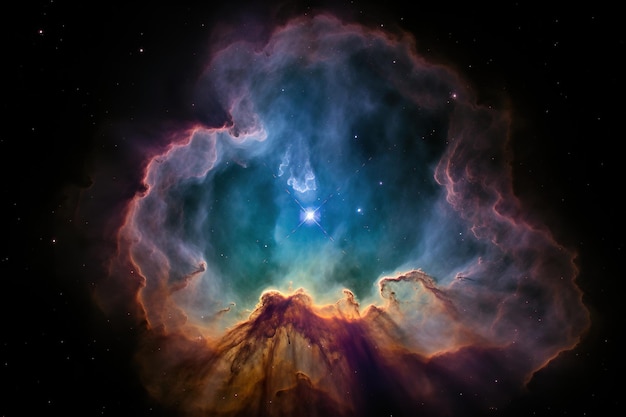 Mgławica Galaktyka Astronomia Light Photo Art