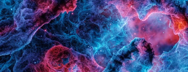 Mgławica planetarna Mgławica w galaktyce kosmosu Neon Piękne kosmiczne neonowe abstrakcyjne tło Ilustracja 3D