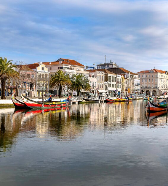 Miasto Aveiro i Ria z Aveiro