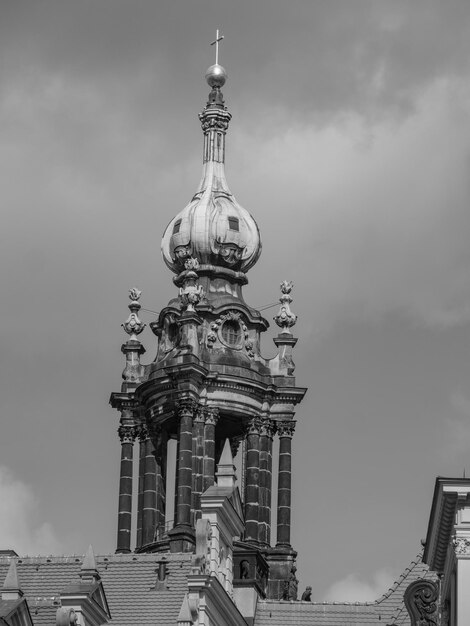 miasto Drezno w Saksonii