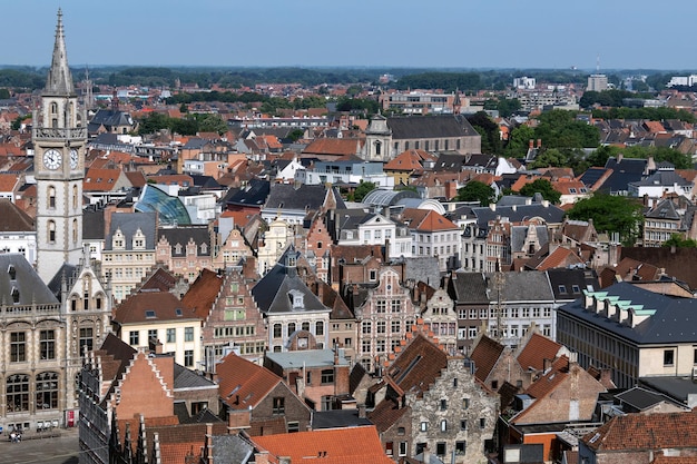 Miasto Gandawa Belgia