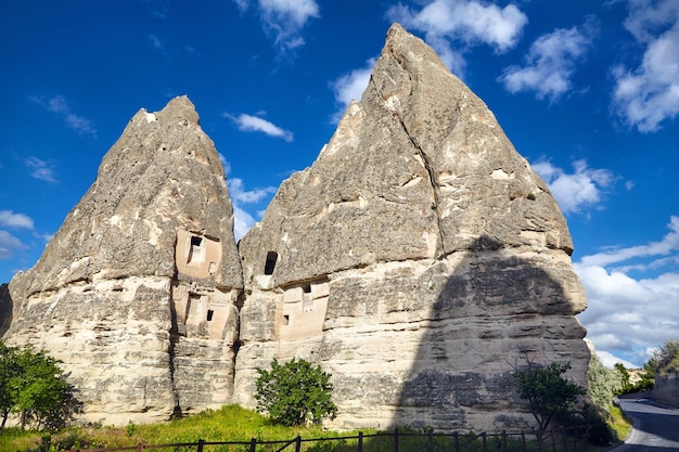 Miasto Göreme w Kapadocji