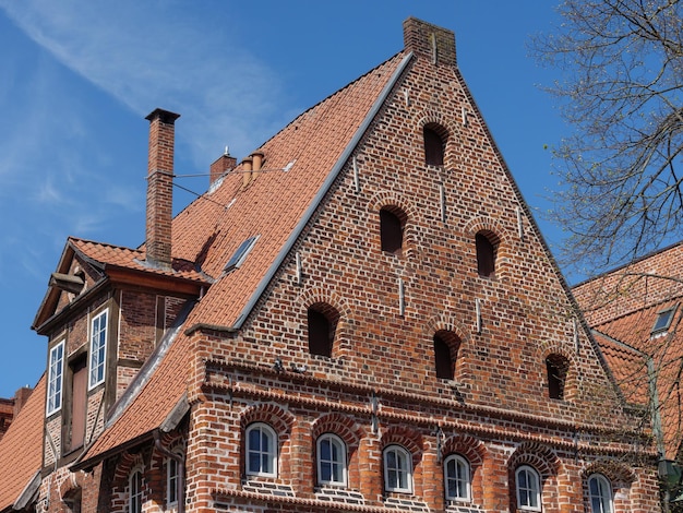 Zdjęcie miasto lueneburg w niemczech