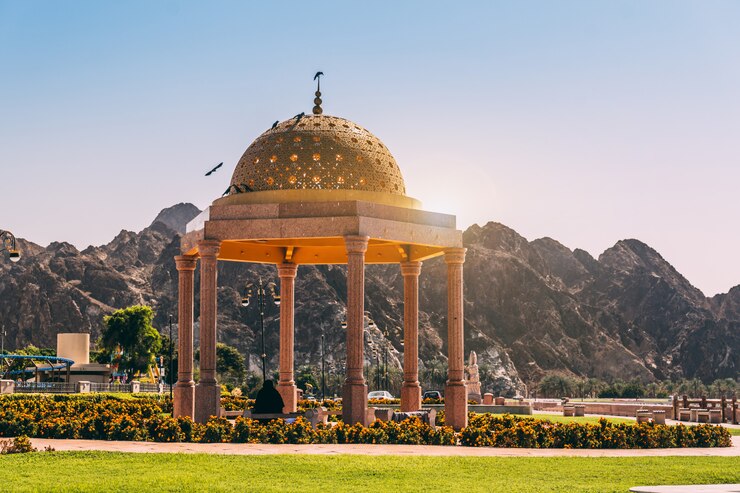 Zdjęcie miasto muscat w omanie
