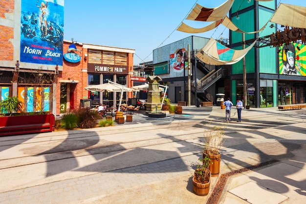 Miasto plażowe La Mer Jumeira Dubaj