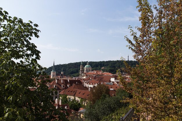 Zdjęcie miasto przeciwko niebu