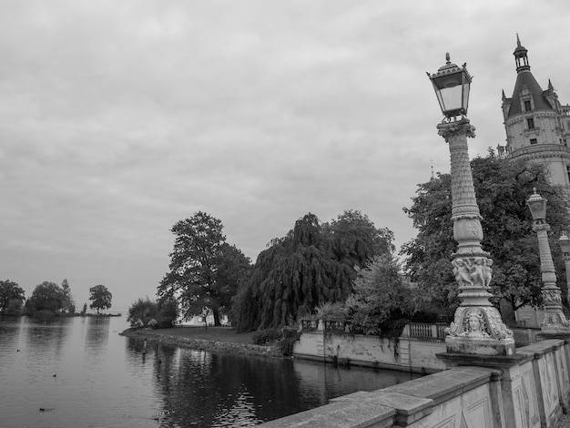 miasto Schwerin w Mecklenburg Vorpommern w Niemczech