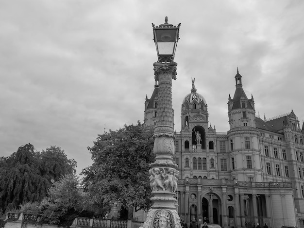 miasto Schwerin w Mecklenburg Vorpommern w Niemczech