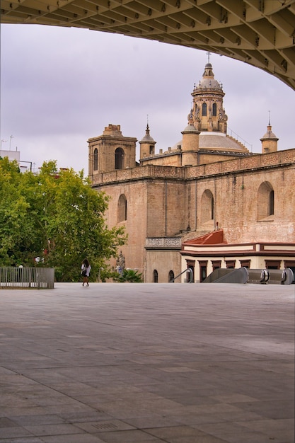Zdjęcie miasto sewilli. hiszpania