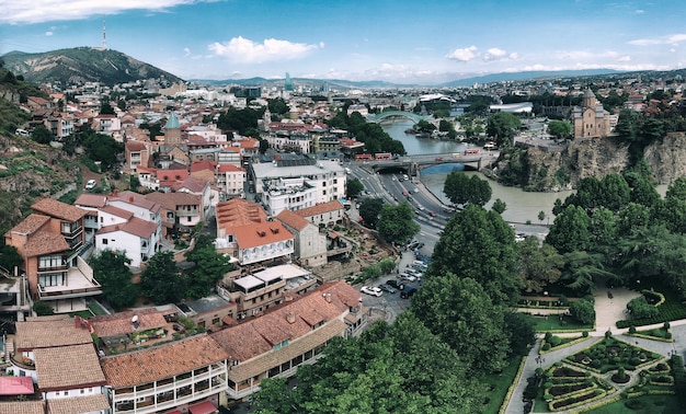 Miasto Tbilisi Gruzja