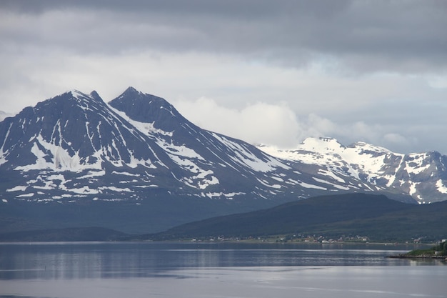 Miasto Tromso Norwegia